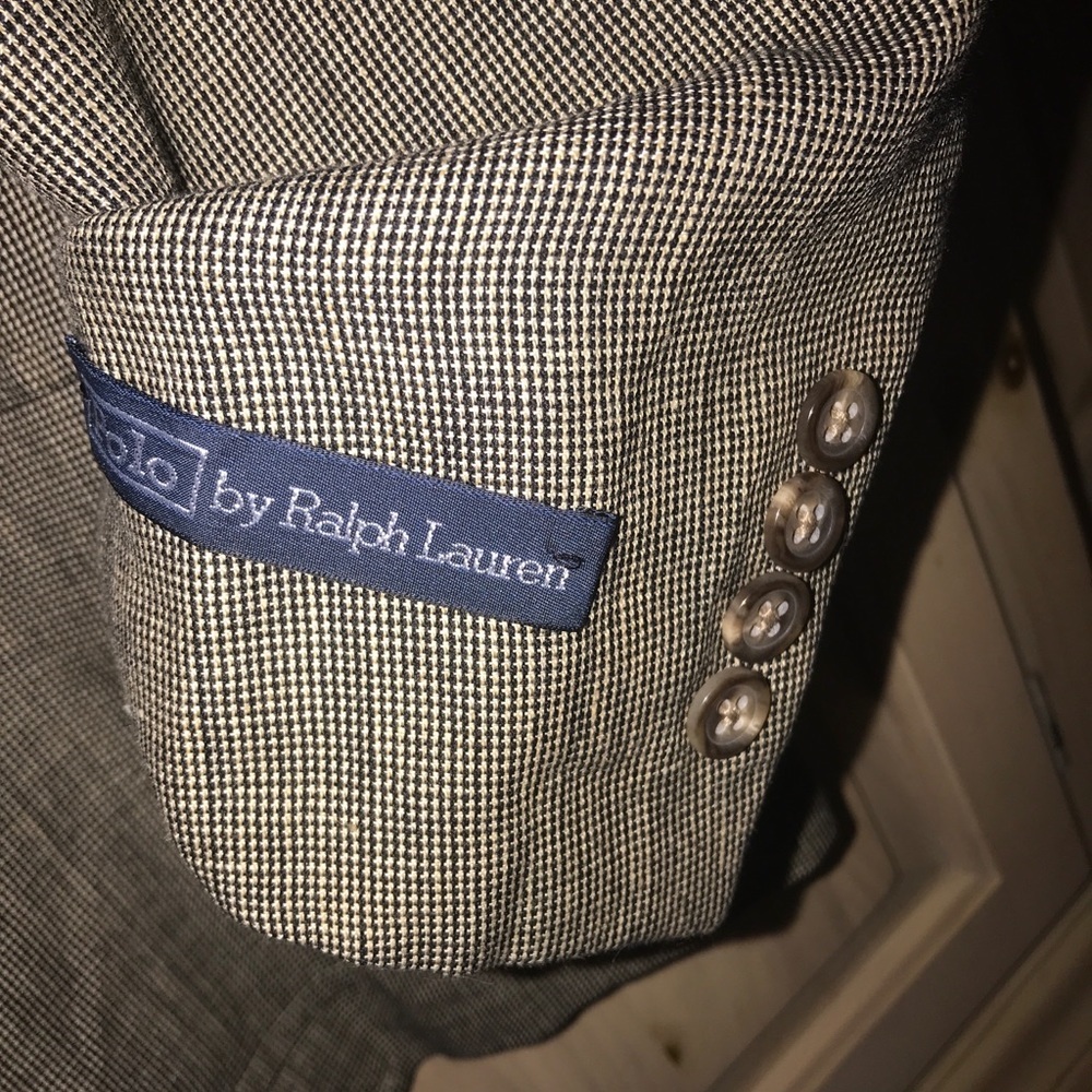 Polo Ralph Lauren Mens Harvard Custom Fit Cotton /Virgin Wool 46% Jacket 44R - Picture 8 of 12
